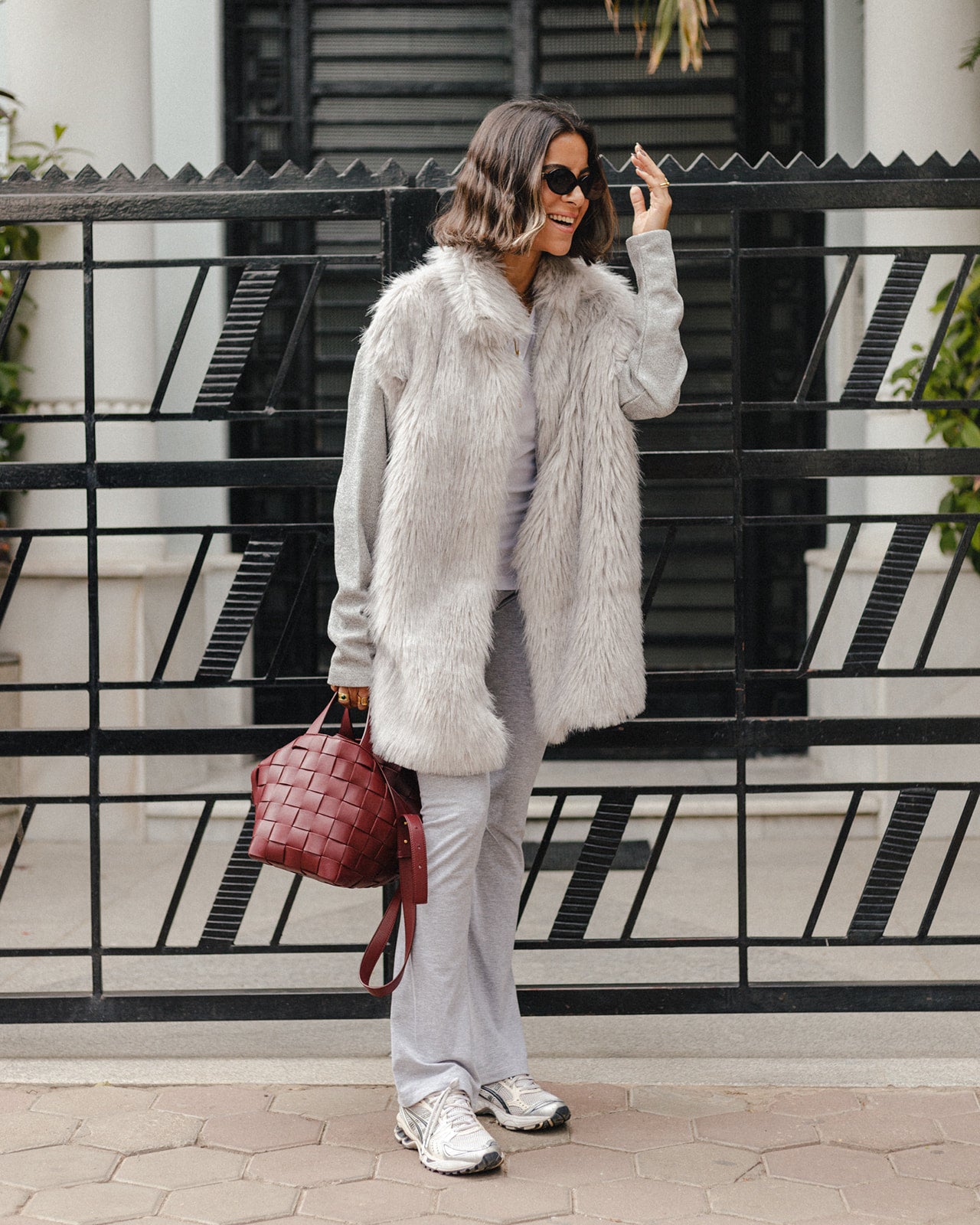 Our Statement Knit X Fur Jacket