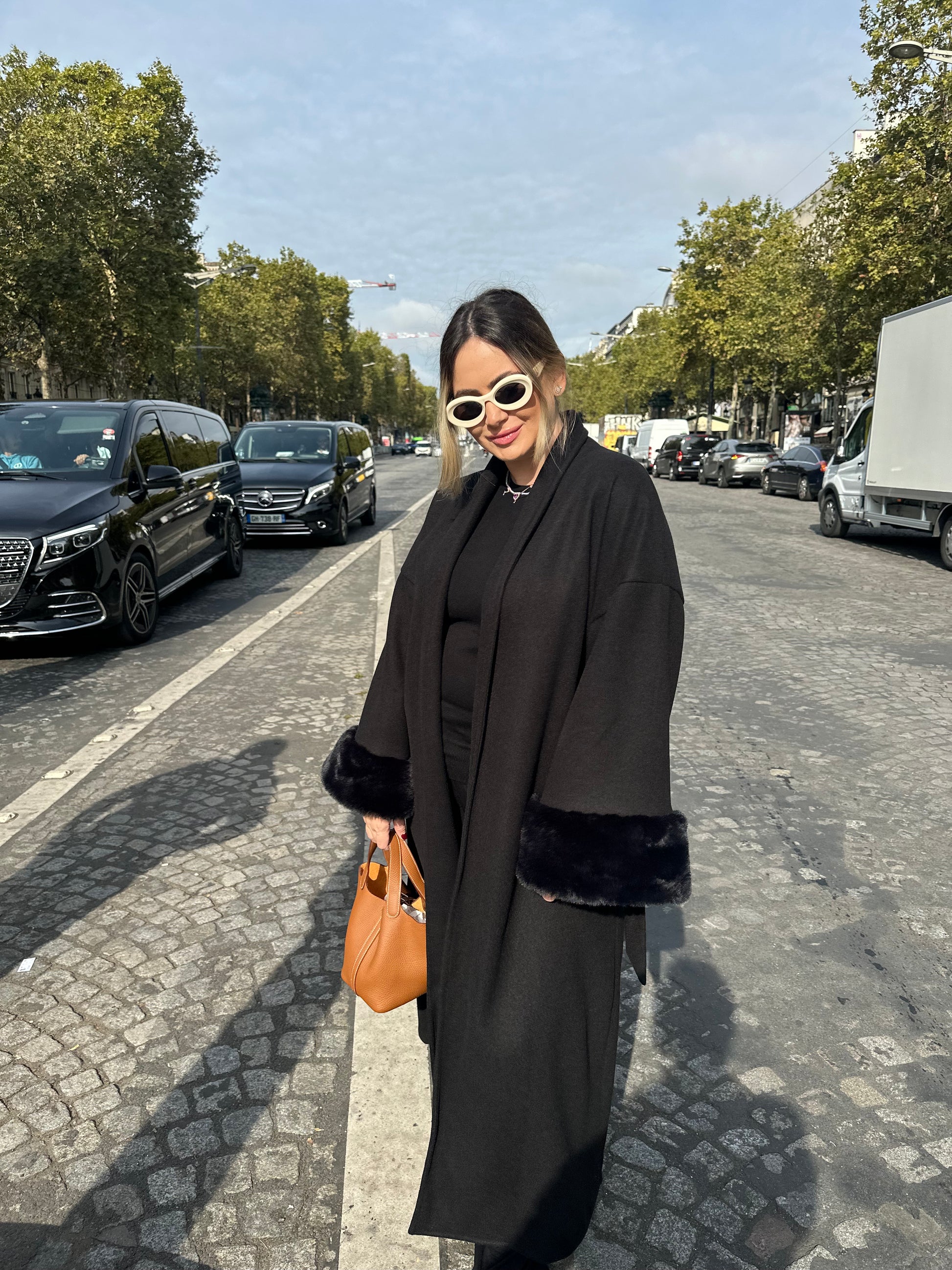 Our Statement Wool X Fur Long Coat