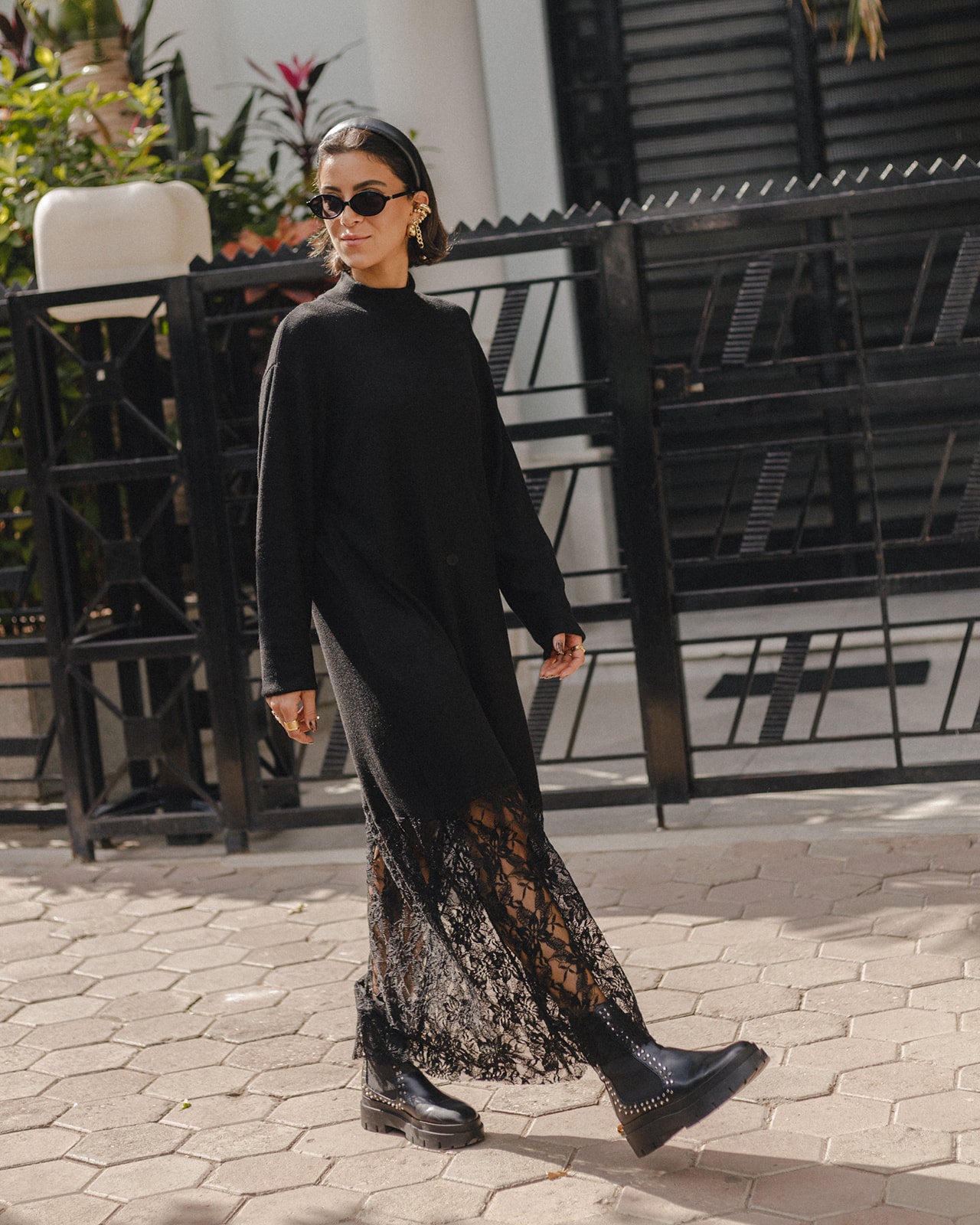 Wool Lace Dress