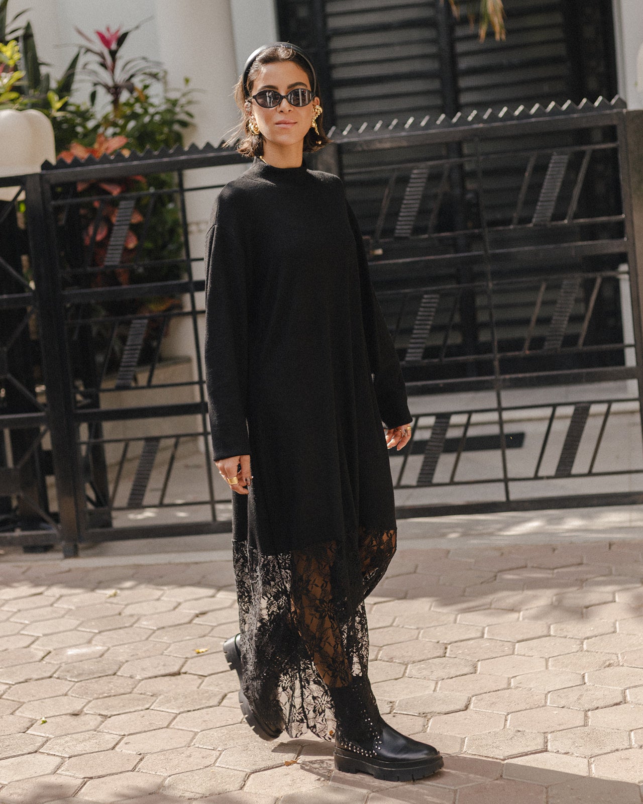 Wool Lace Dress