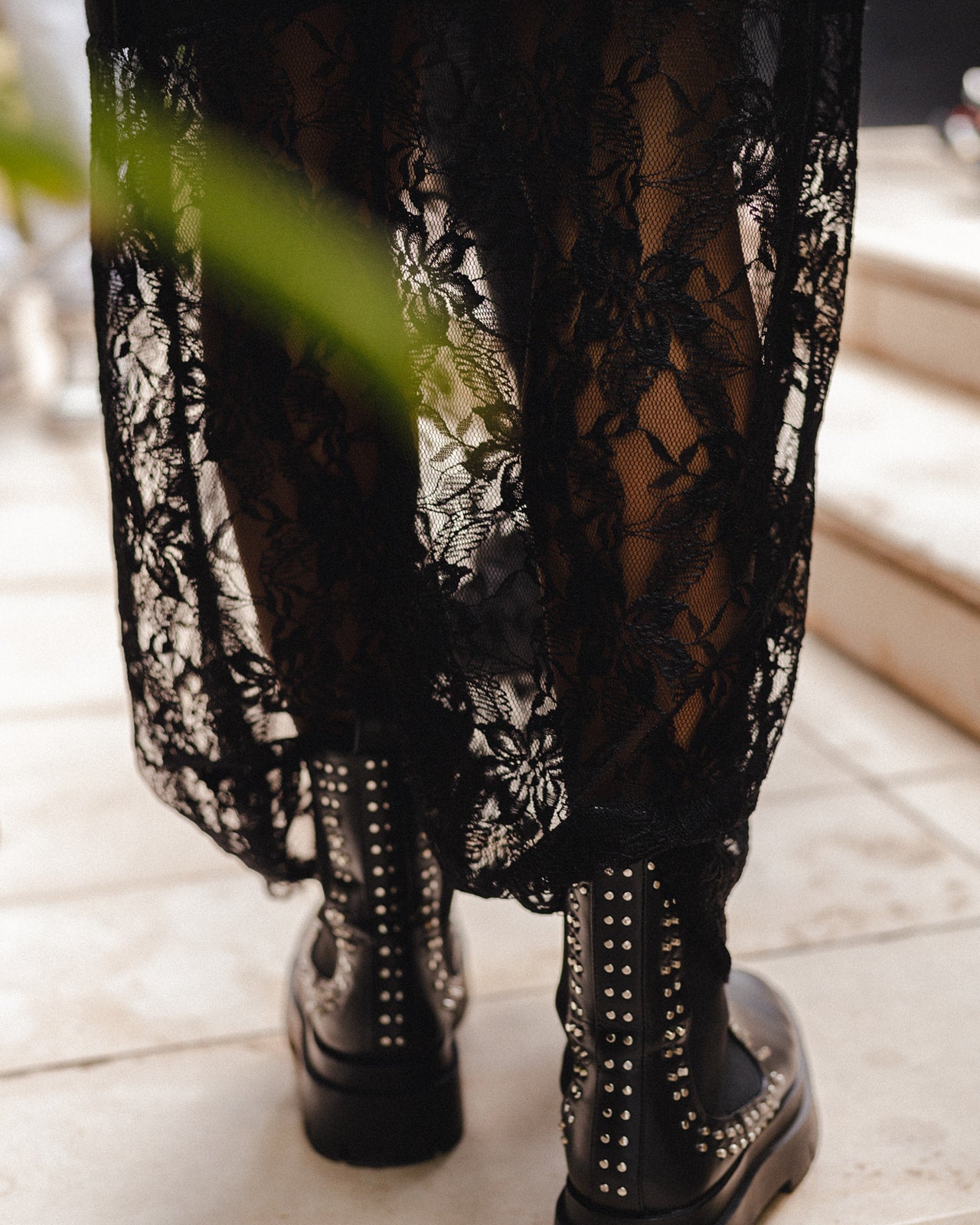 Wool Lace Dress