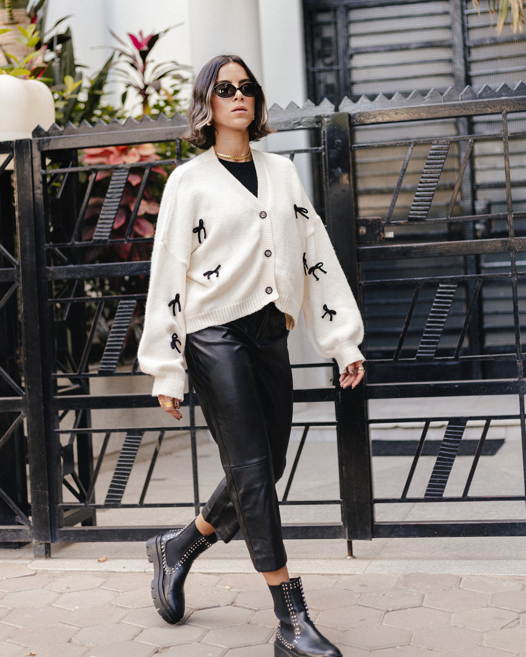 Knit Bows Cardigan