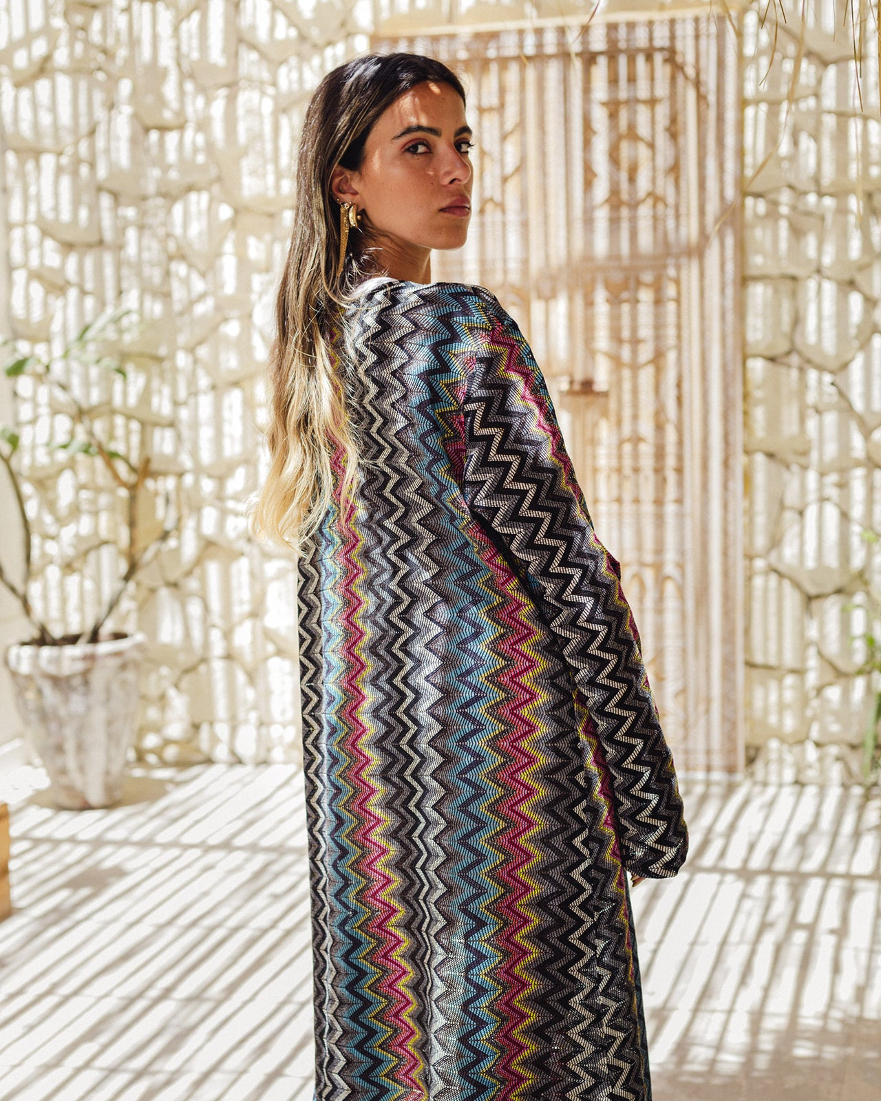 Zigzag Cardigan