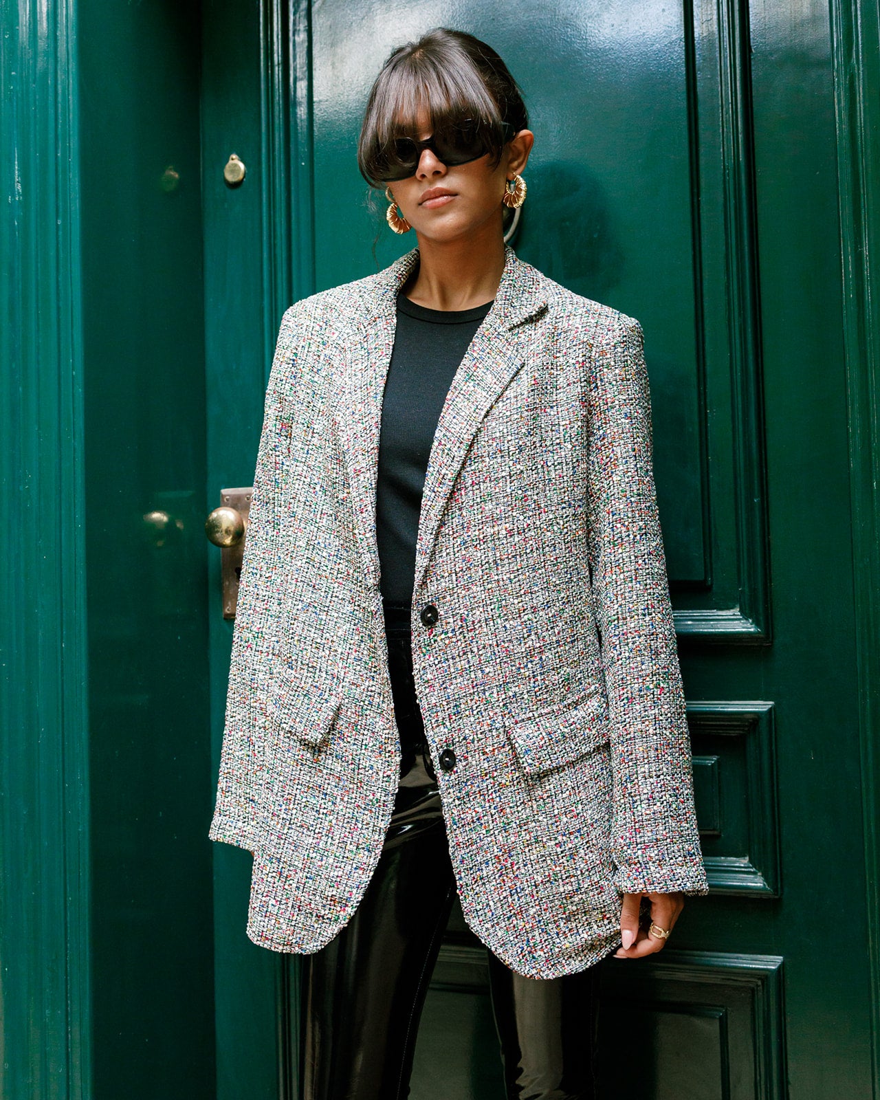 Tweed Blazer Jacket