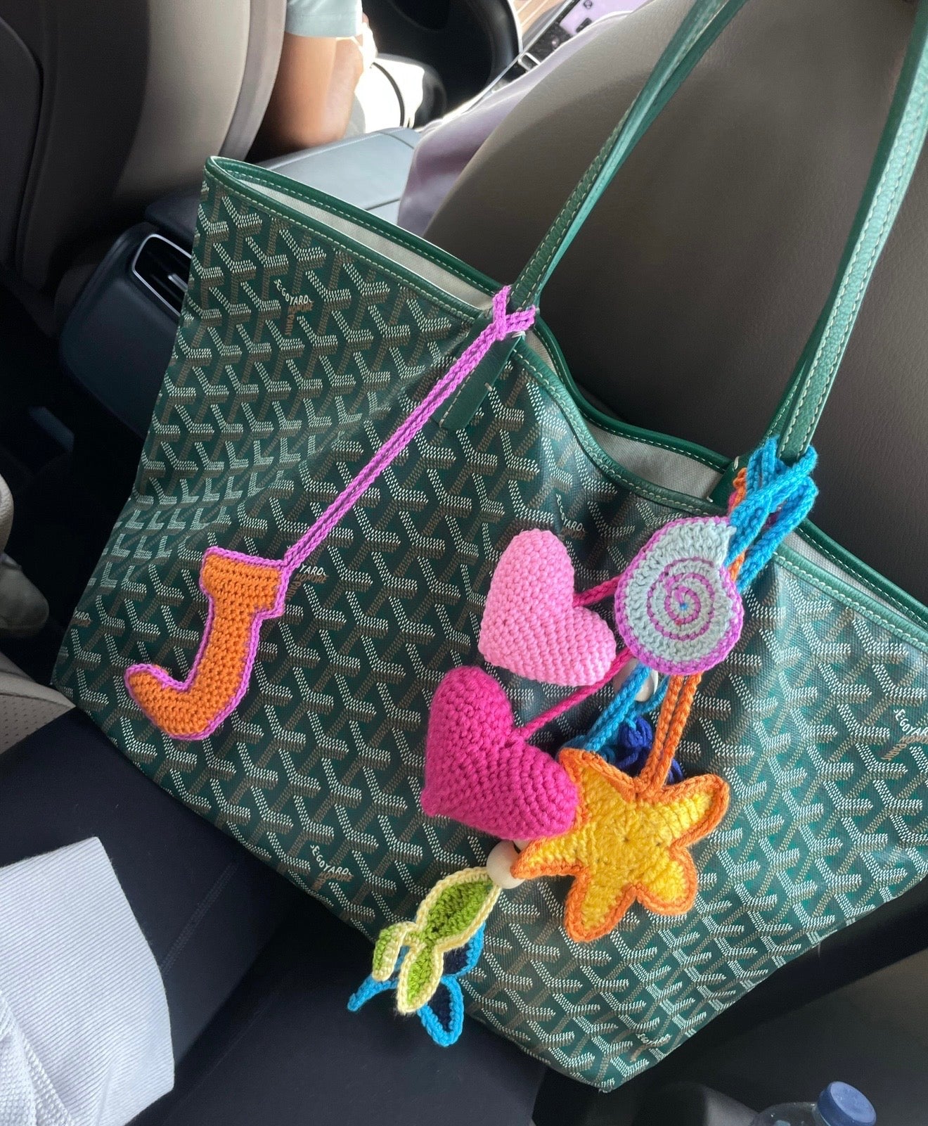 Bag Charms Letters