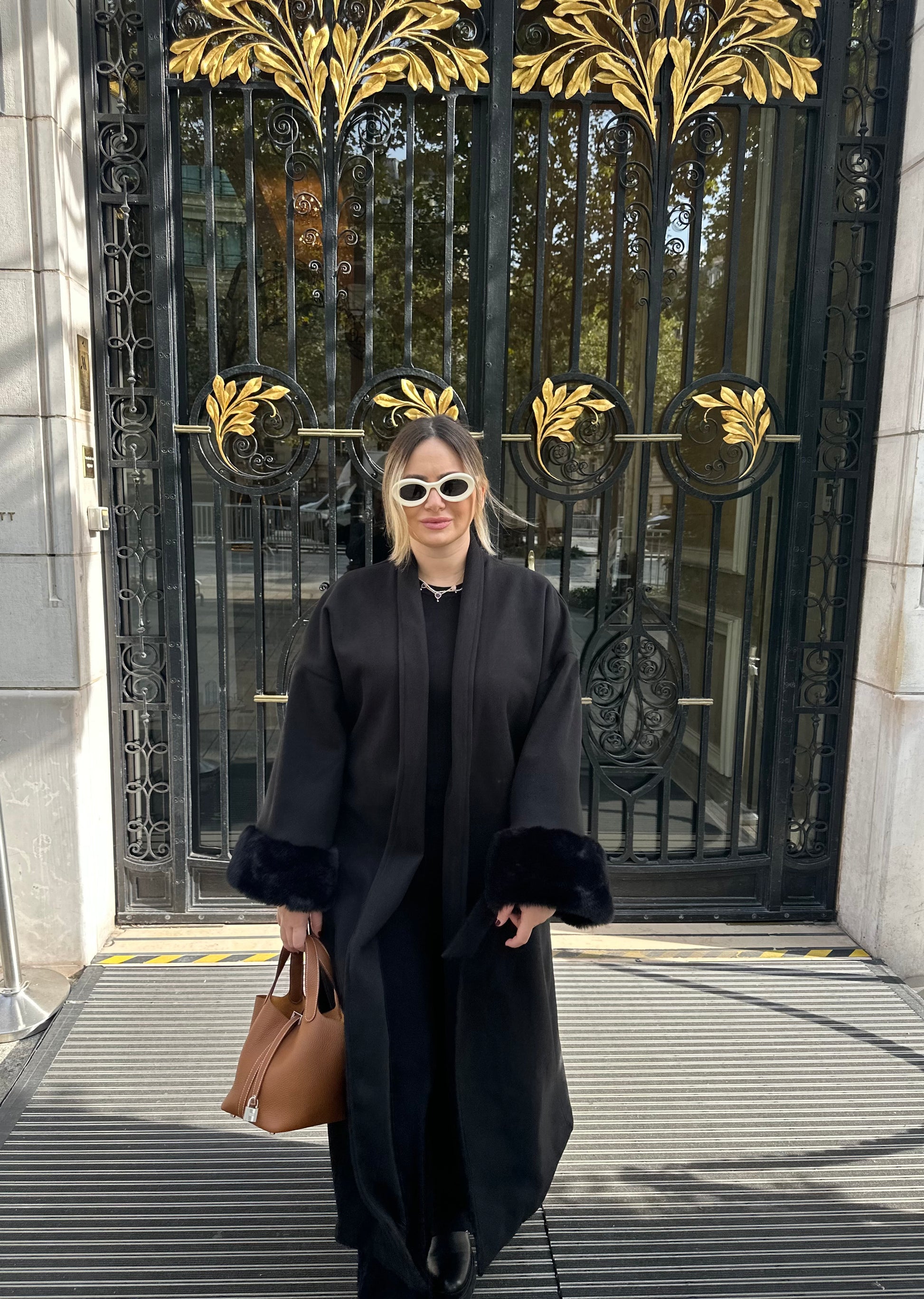 Our Statement Wool X Fur Long Coat