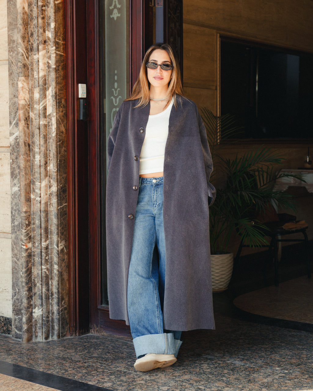 Relaxed Maxi Coat