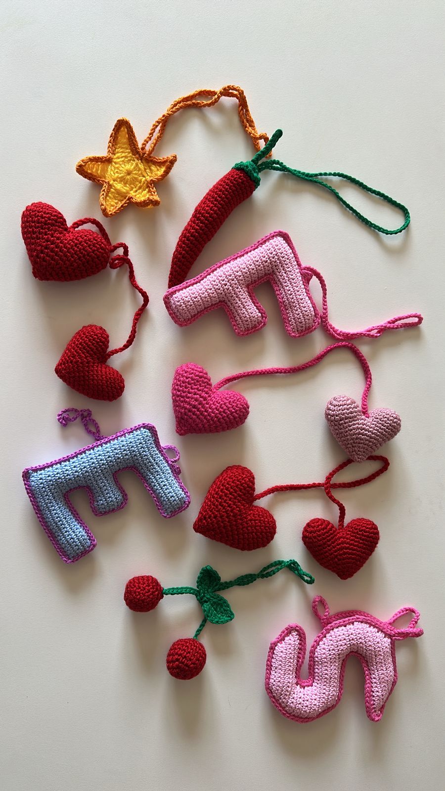 Bag Charms Shapes